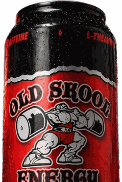Old Skool Energy 16 fl oz can
